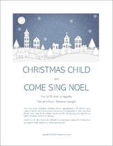 Christmas Child/Come Sing Noel SATB choral sheet music cover